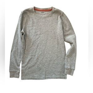 Sonoma Kids Heather Gray Long Sleeve Thermal Tee